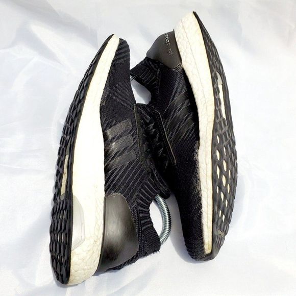Adidas Ultraboost X Core Running Sneakers BB6162 Black Carbon Women's Size 10 - Picture 5 of 10